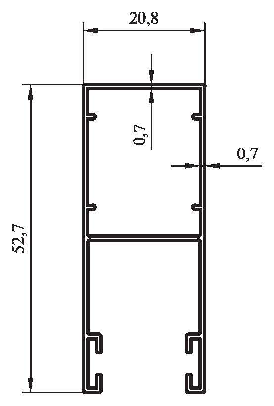 5202-70 - Mini yan dikme - 52,7 mm