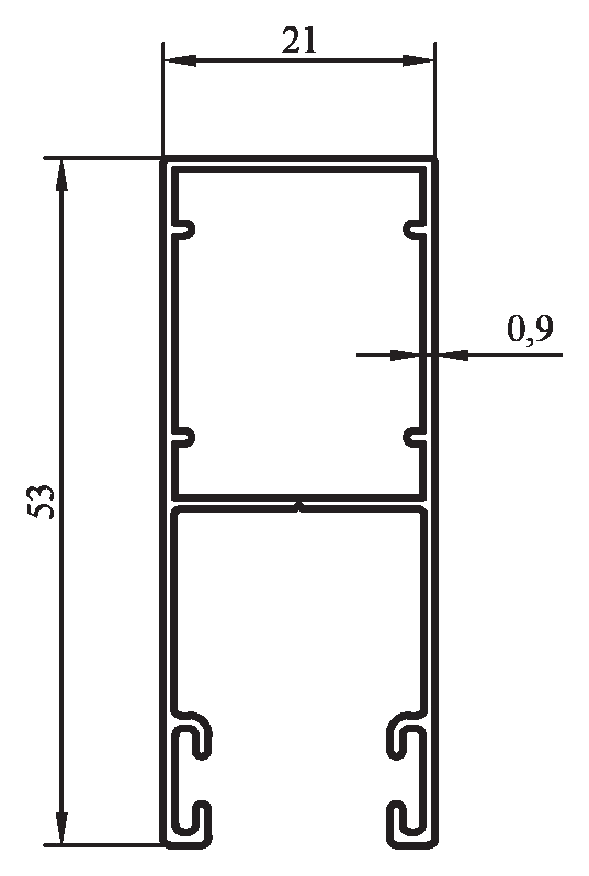 5202-85 - Mini yan dikme - 53 mm